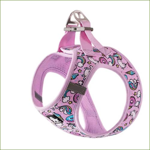 Harnais Tendance Original Pour La Marche Ou Promenade Rose / Xxxs