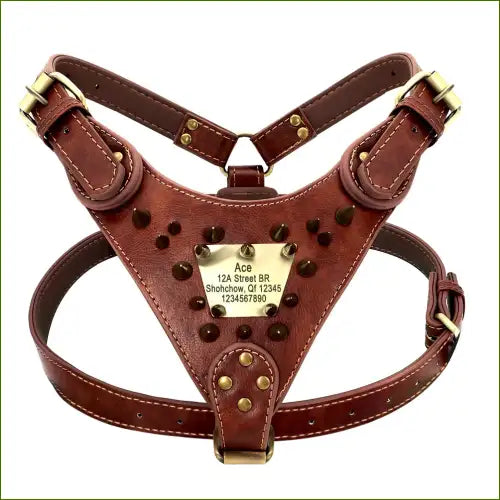 harnais marron