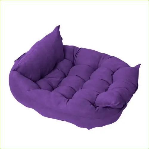 Lit en violet