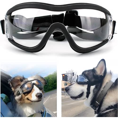 lunettes avec verre blanc