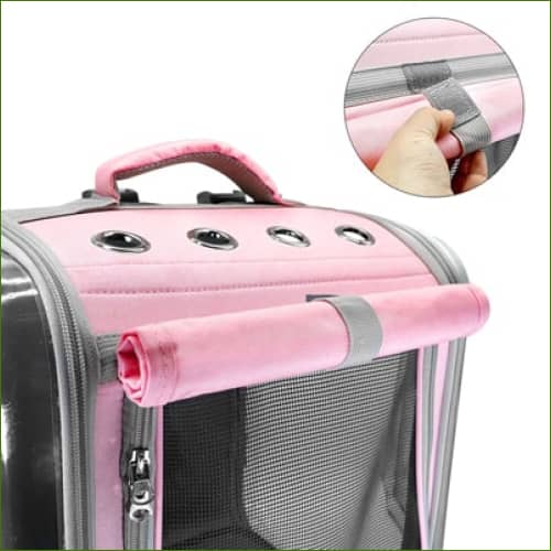Sac à dos pour transporter un chat avec occultation repliable