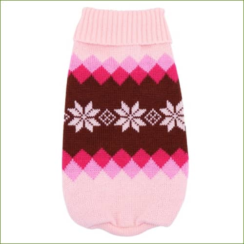pull Pour Chien 100% Coton Rose / L