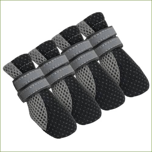 Chaussures Dété Respirantes Pour Animal De Compagnie Noir / L