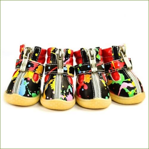 bottines D hiver Pour Petit Chien Noir / L (4)