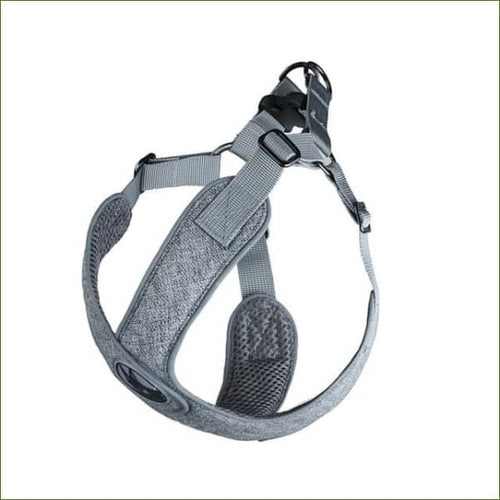 Harnais pour teckel COMFORT X ajustable et confortable - Gris / M-PEPERE SHOP