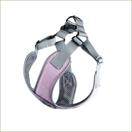Harnais pour teckel COMFORT X ajustable et confortable - Rose / M-PEPERE SHOP