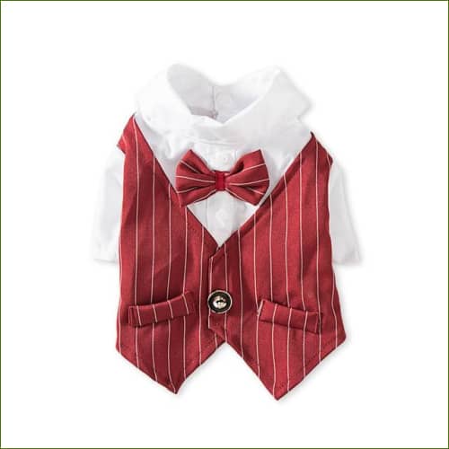Costume Mignon De Mariage - Smoking Chic Rouge / M