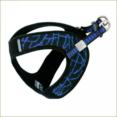 Harnais pour Carlin ou Chihuahua design , confortable MIDOG - Bleu / S-PEPERE SHOP
