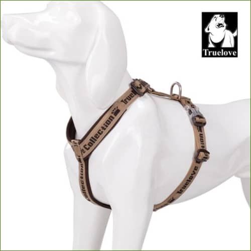 Harnais en nylon pour chiens - Marron / M