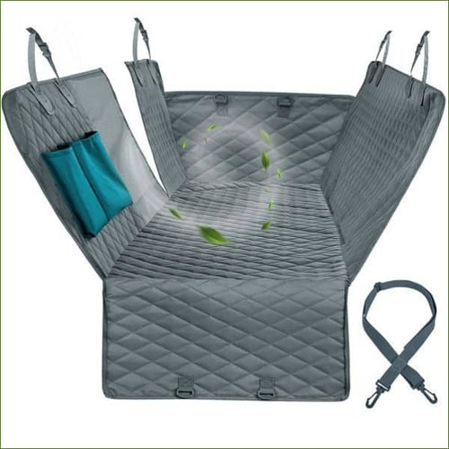 Housse de protection voiture PETLINE pour chien Gris / 152x143cm