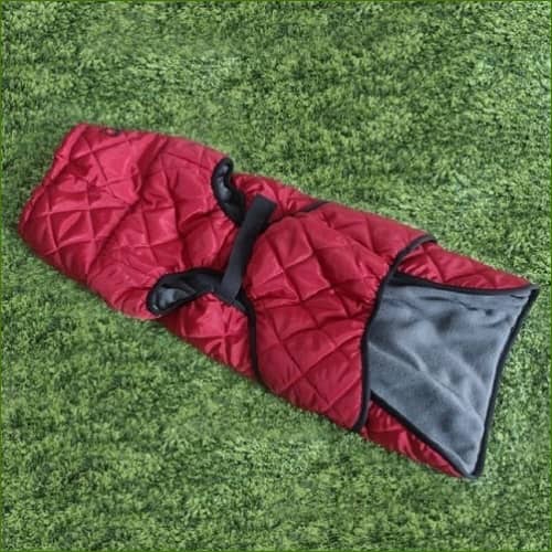 Manteau Pour Chien Staffie - Chaud Et Chic Rouge / L