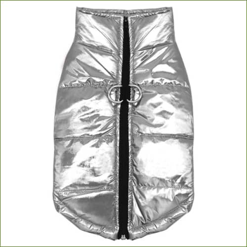 Manteaux de luxe Pour Bouledogues Argent / S