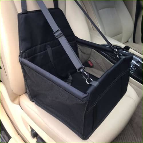 Panier De Transport Chien En Voiture Noir / 40X30X25Cm