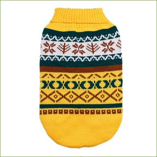 Pulls pour animaux Jaune / Xl