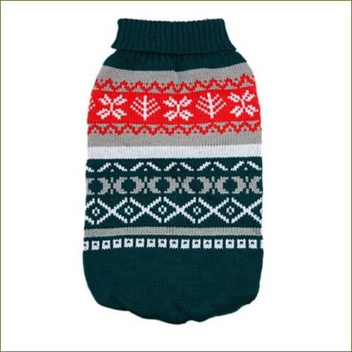 Pull pour chien Norvégien Vert / Xl