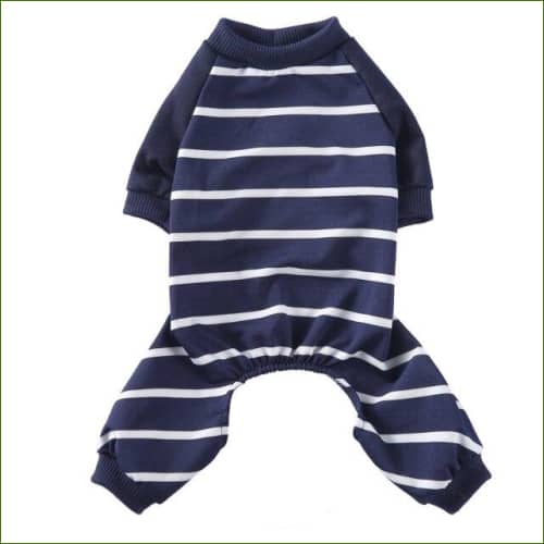 Pyjama À Rayure Pour Petit Chien 63 / M