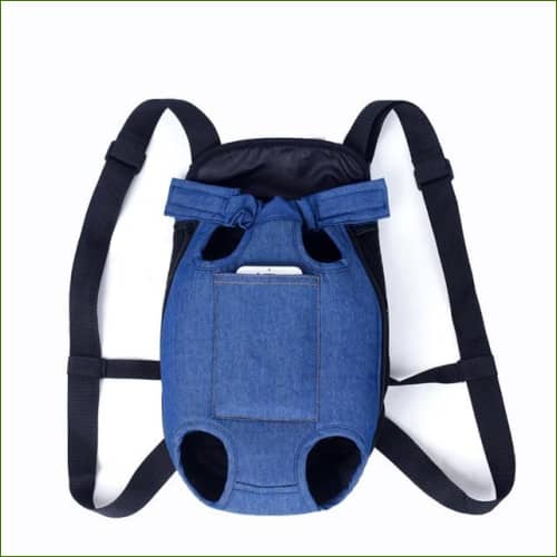 Sac Ventral Pour Yorkshire En Nylon Bleu Foncé / L