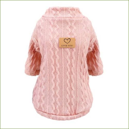 vêtements petits chiens Rose / S