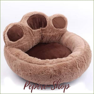 Pouf pour chat en peluche