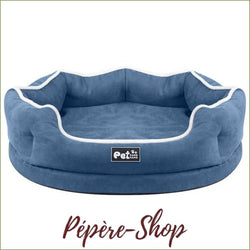 Panier PRANA à mémoire de forme déhoussable - Bleu / L-PEPERE SHOP