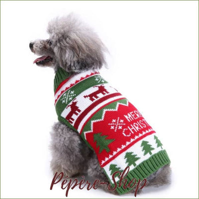 Pull de noël pour petit chien - - 