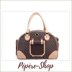 Sac de luxe WELLPET pour le transport de petit chien - S-PEPERE SHOP